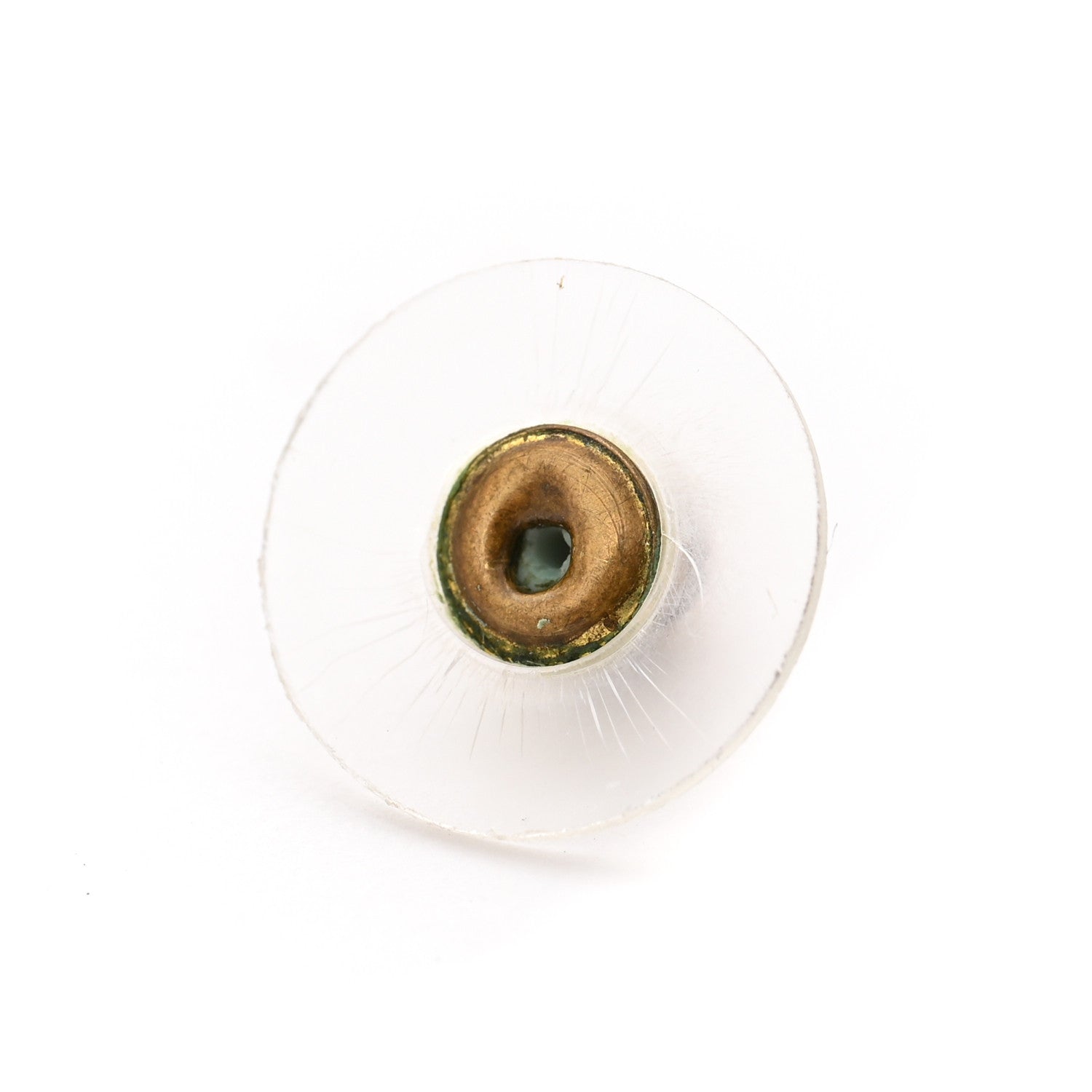 Pearl CC Tags Drop Earrings Gold