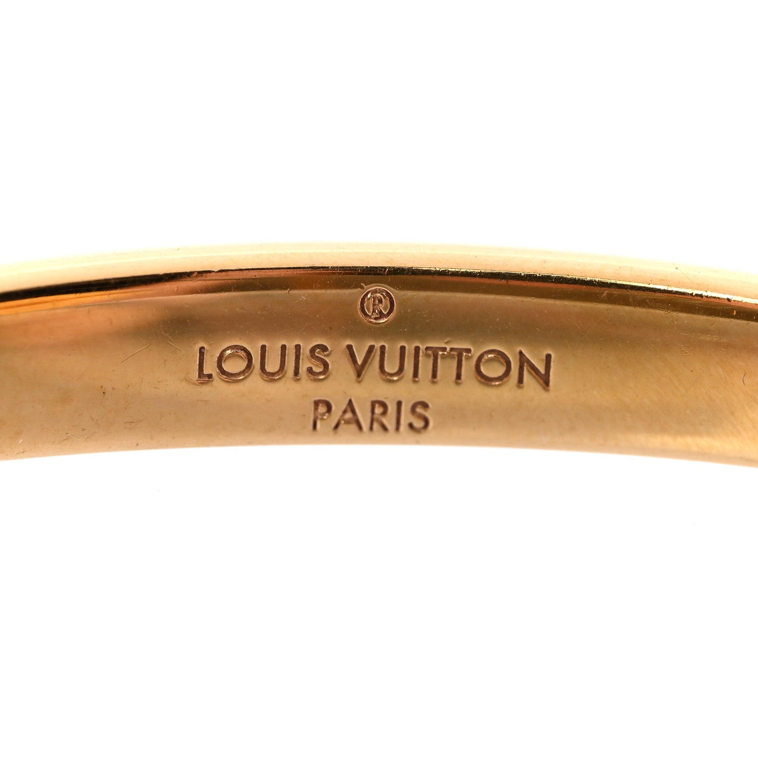 Louis Vuitton Metal Studdy Bracelet S Gold
