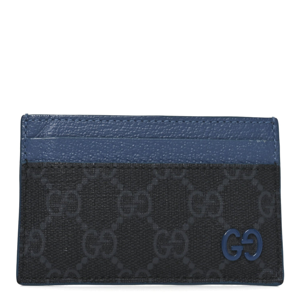 Gucci GG Supreme Monogram Bi-Color Card Holder