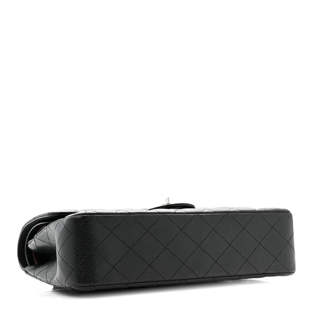 Chanel Caviar Quilted Medium Double Flap Black