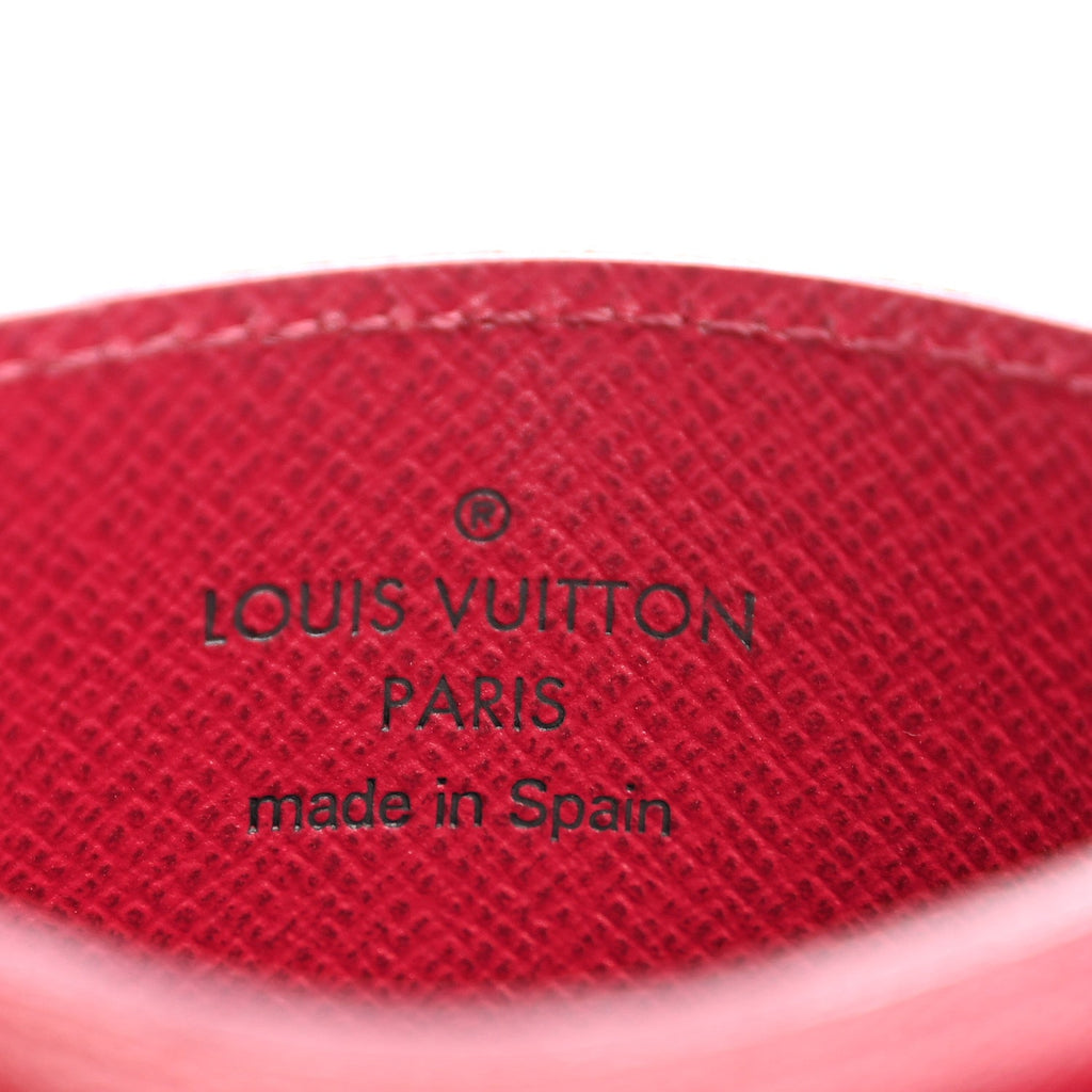 Louis Vuitton Monogram Card Holder Fuchsia