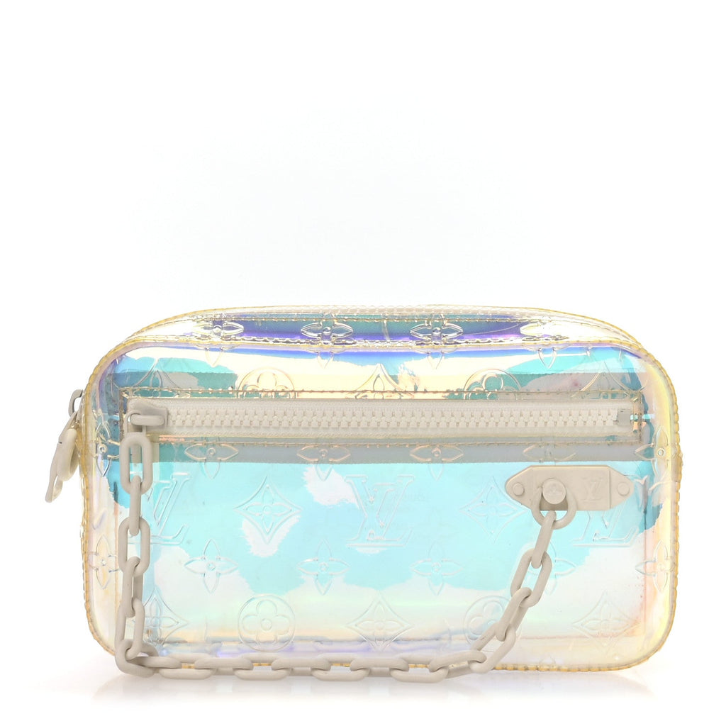 Louis Vuitton PVC Monogram Pochette Volga Iridescent Prism