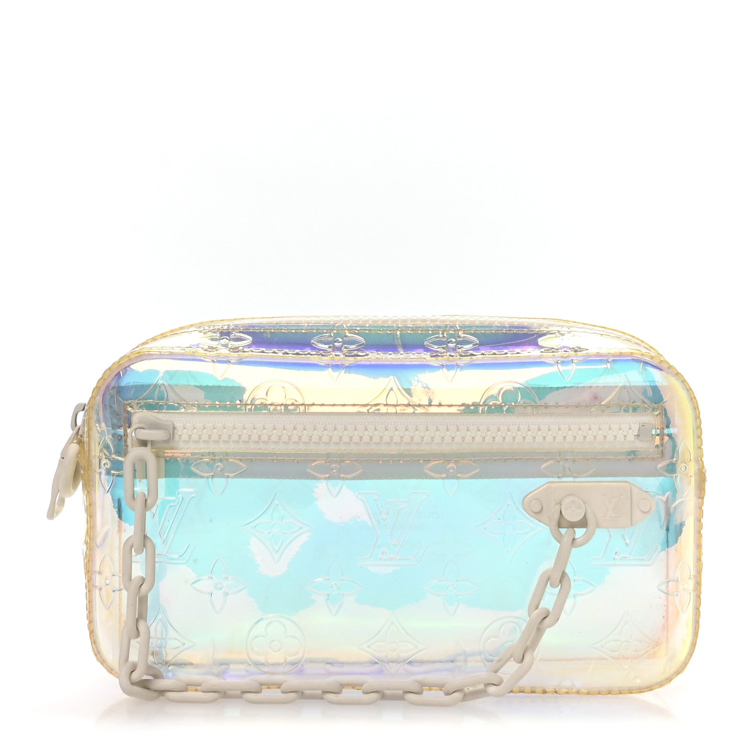 Louis Vuitton PVC Monogram Pochette Volga Iridescent Prism