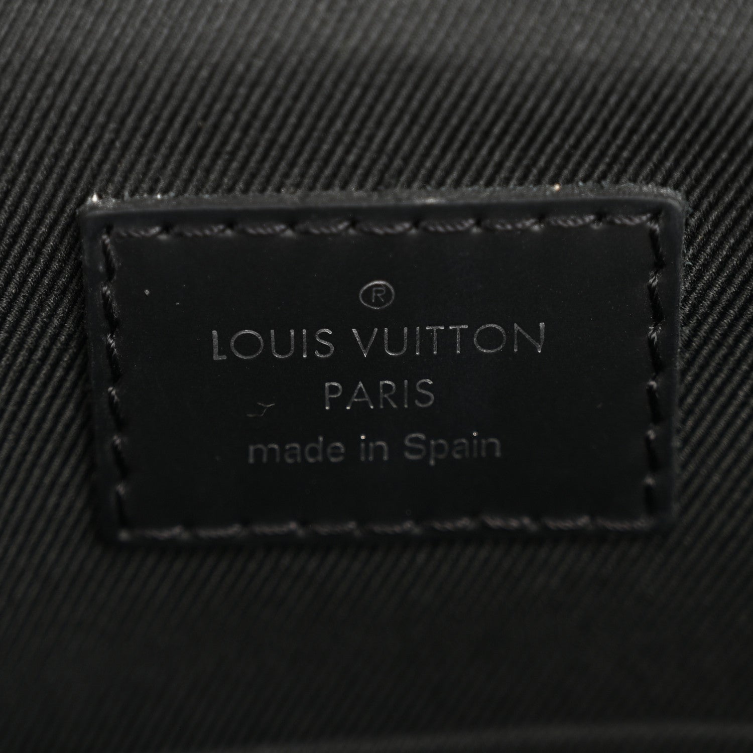 Louis Vuitton Monogram Eclipse District PM Black
