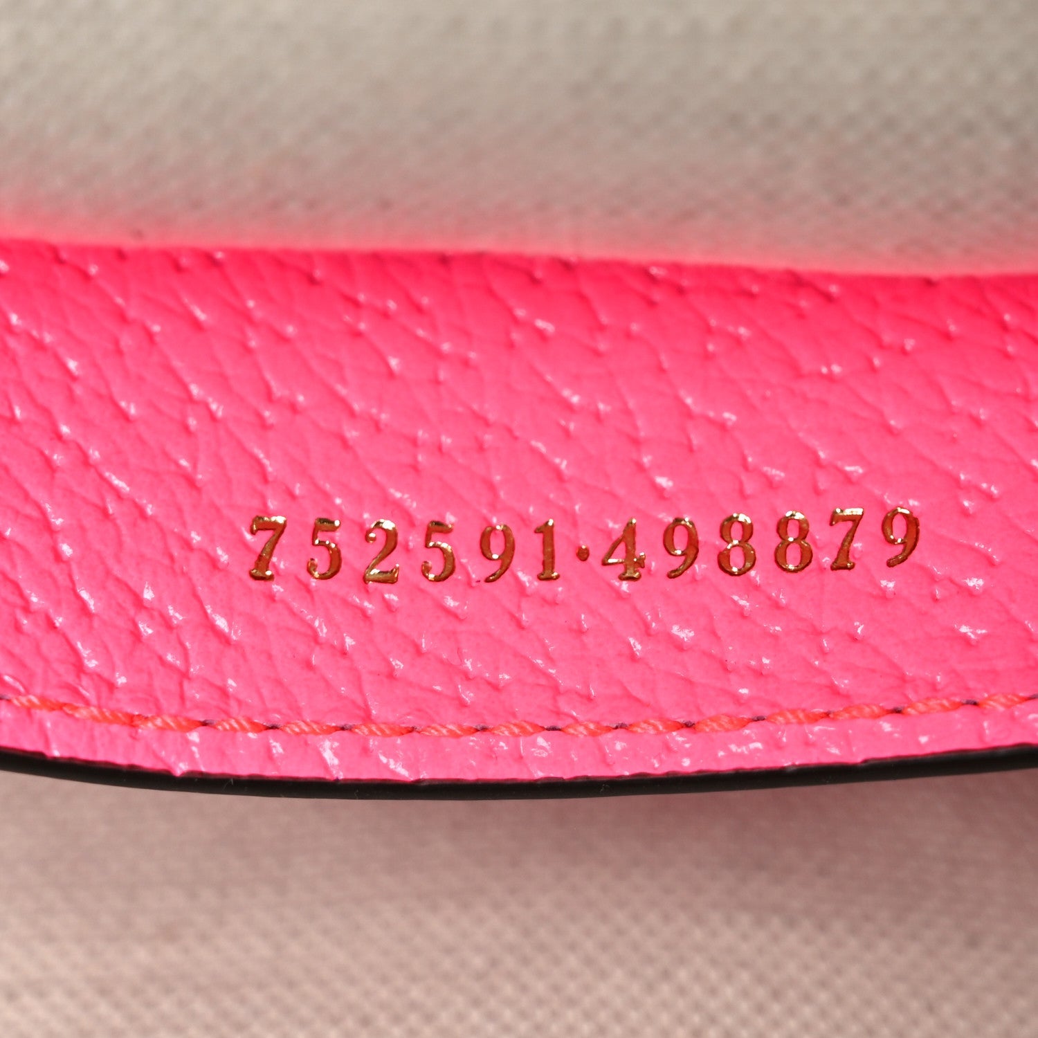 Gucci GG Supreme Monogram Textured Dollar Calfskin Web Ophidia Small Crossbody Bag Beige Ebony Fuchsia