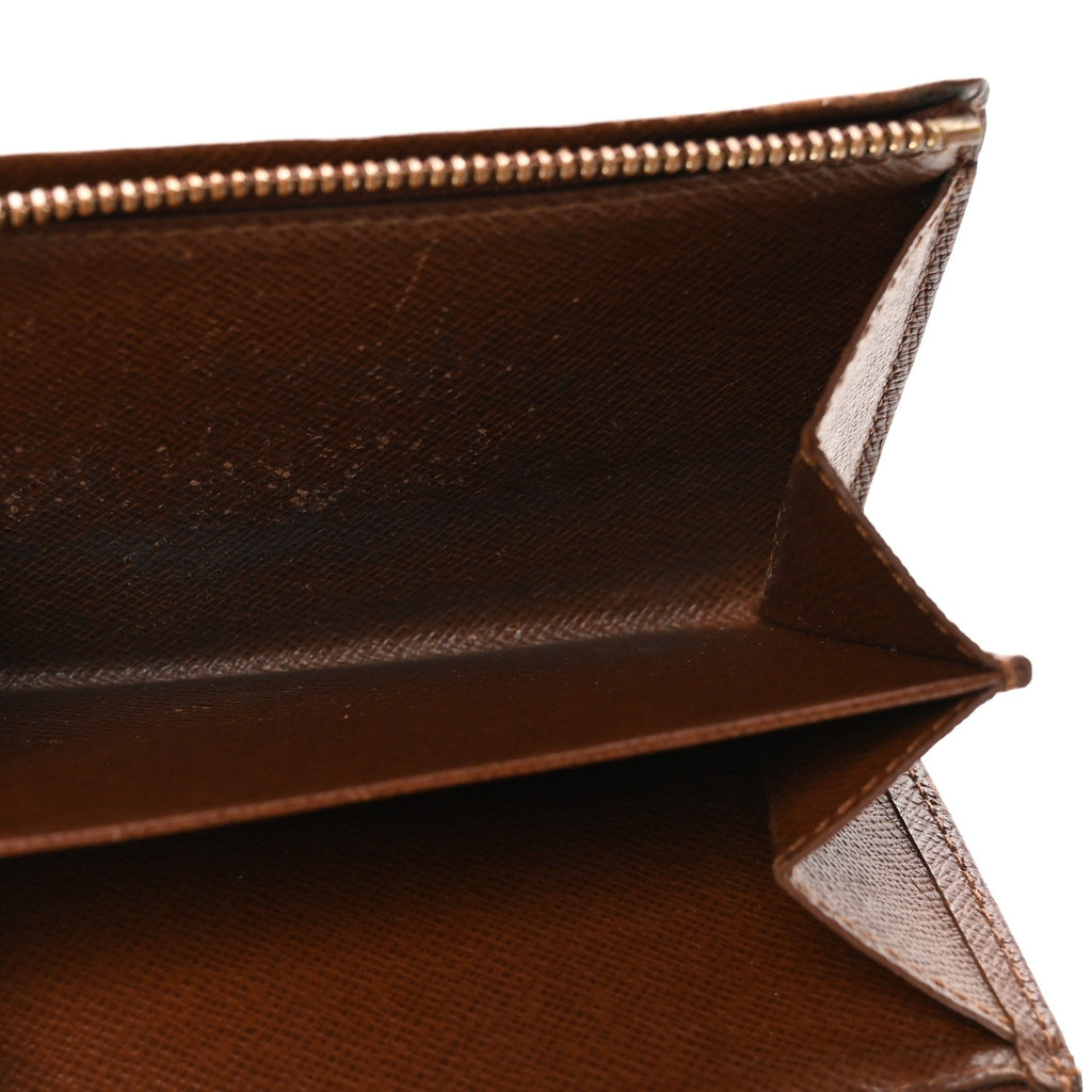 Louis Vuitton Monogram Porte-Monnaie Tresor Wallet