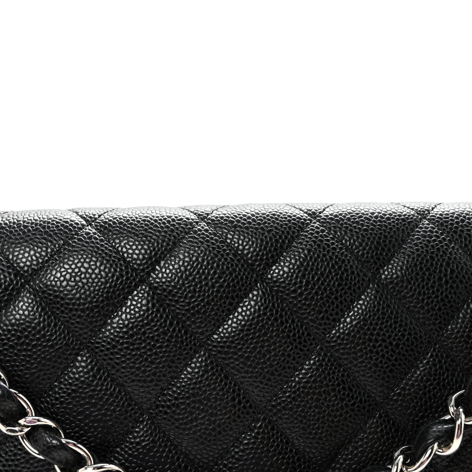 Chanel Caviar Maxi Single Flap Black