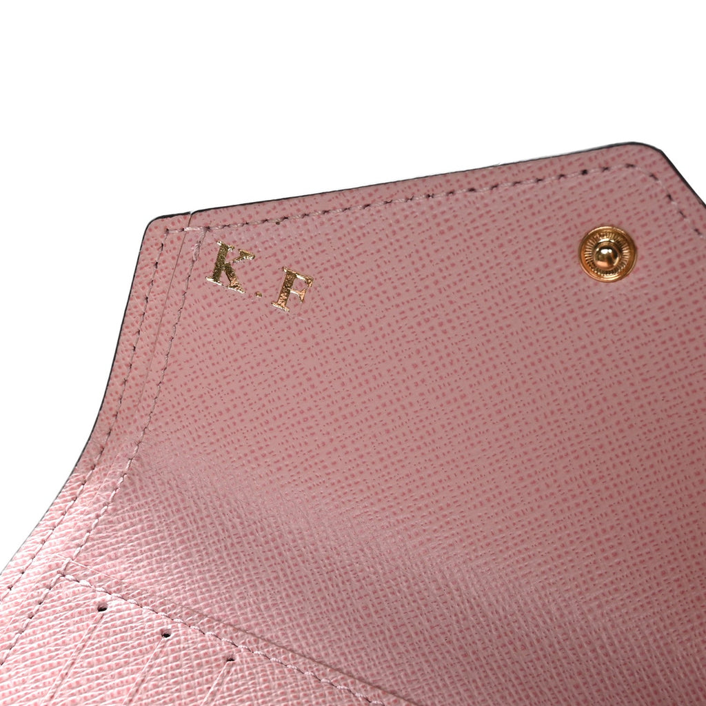 Louis Vuitton Monogram Victorine Wallet Rose Ballerine