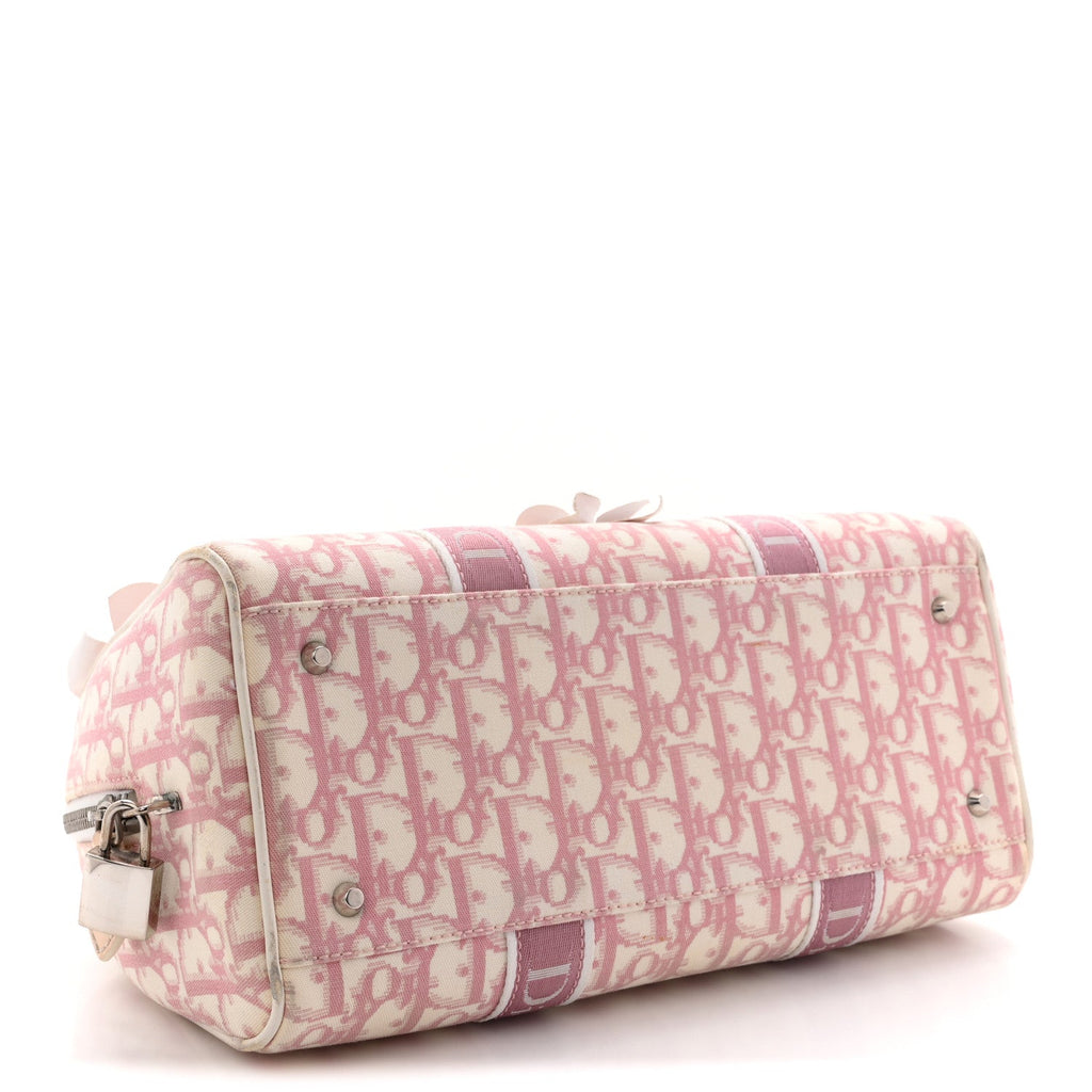 Christian Dior Monogram Girly Boston Pink