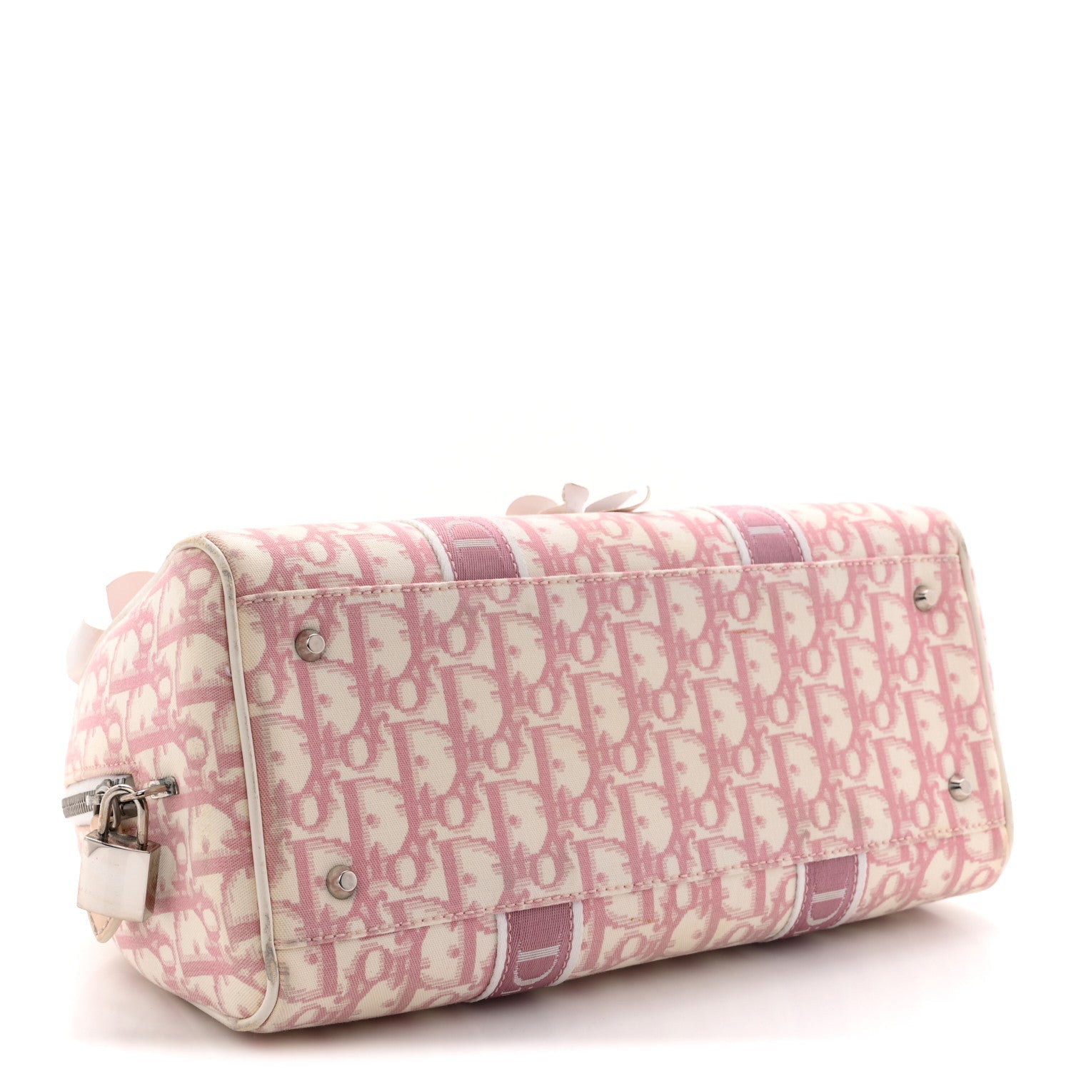 Christian Dior Monogram Girly Boston Pink