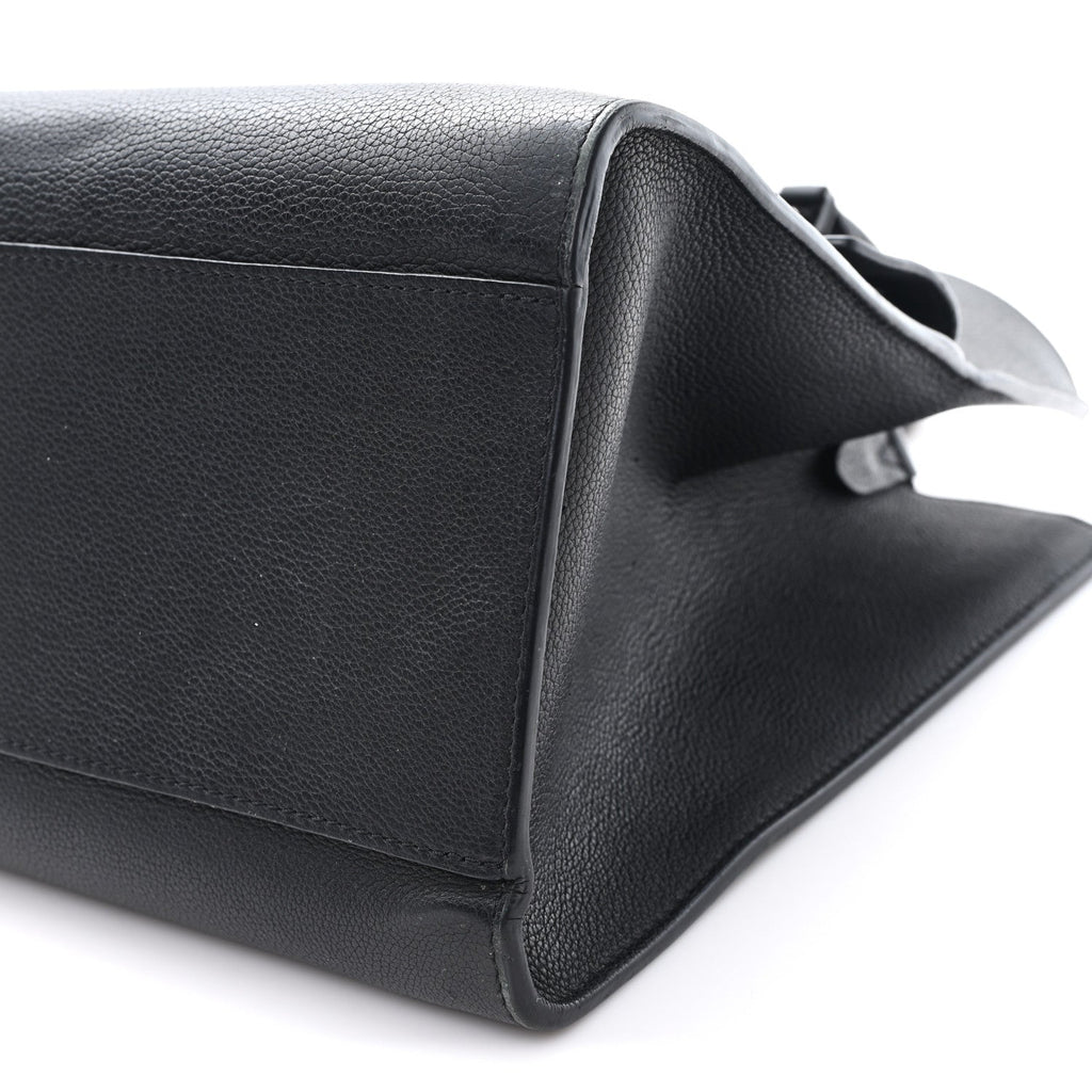 Louis Vuitton Soft Calfskin Lockme Tote MM Black