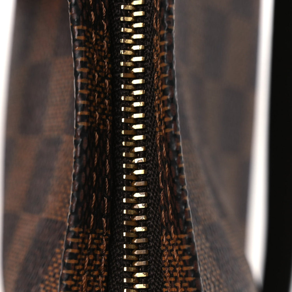 Louis Vuitton Damier Ebene Trousse Make Up Bag Pochette