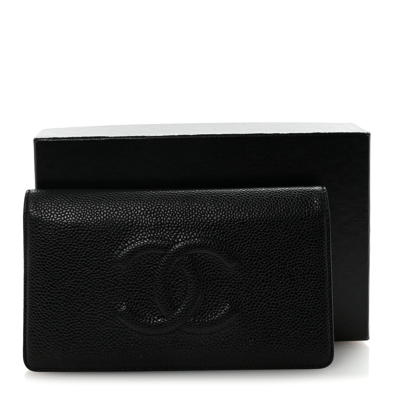 Caviar Timeless CC Yen Wallet Black