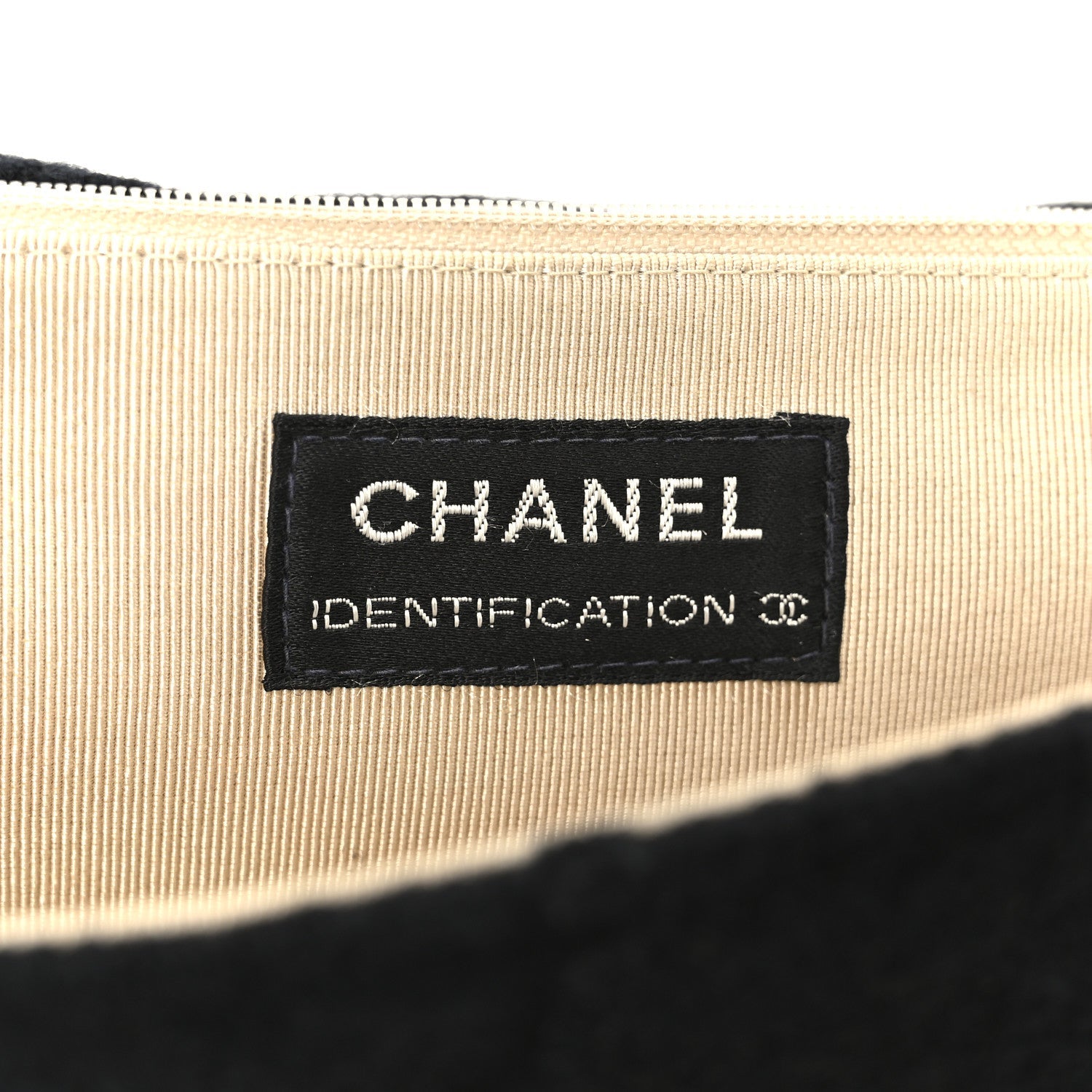 Chanel Wool Jumbo Chocolate Bar Mademoiselle Flap Black