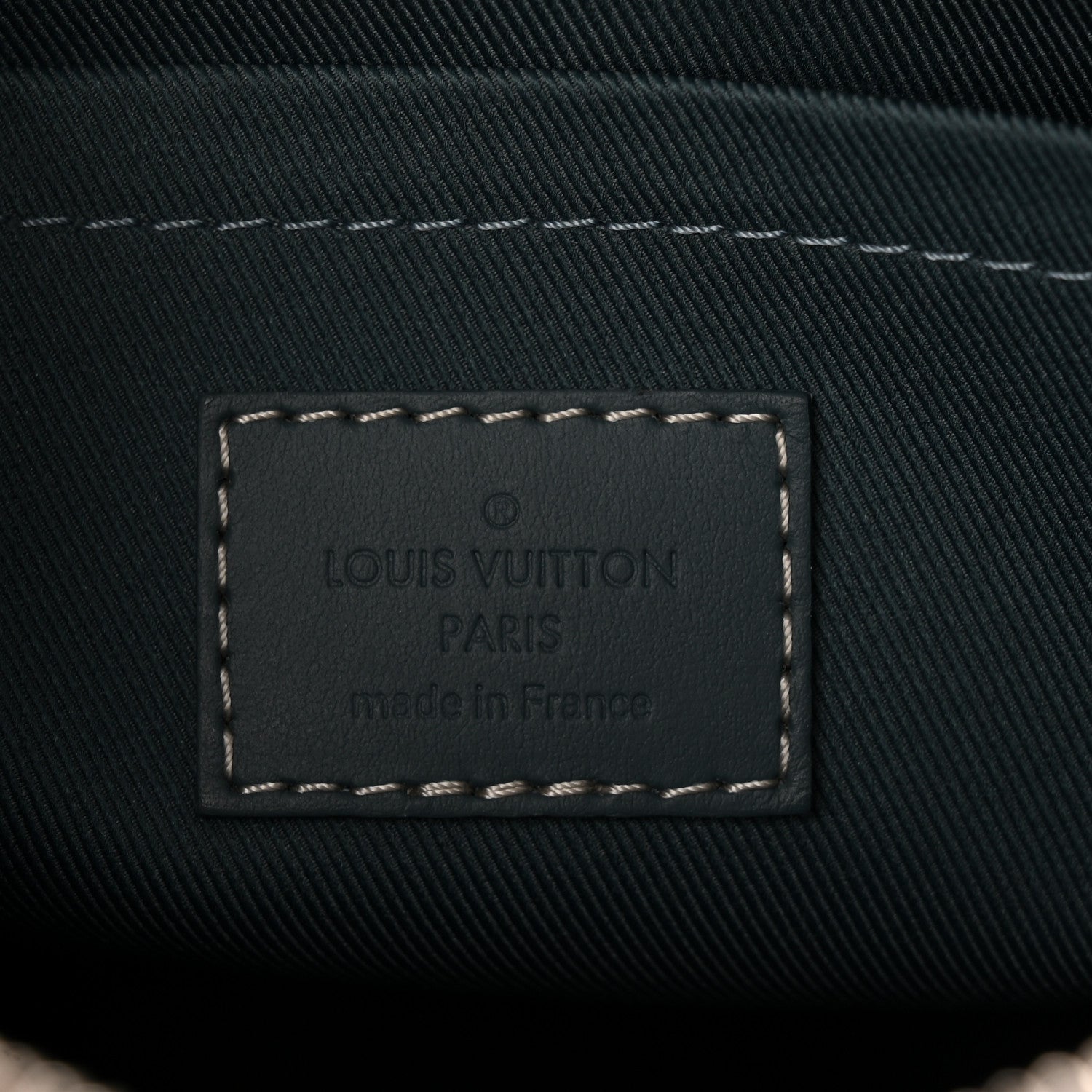 Louis Vuitton Monogram Washed Denim Keepall Bandouliere 25