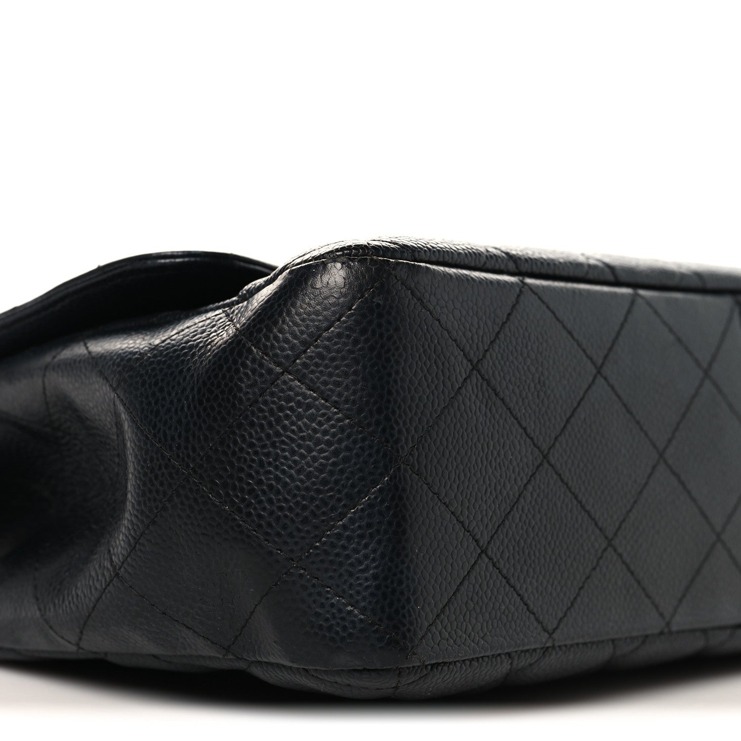 Chanel Caviar Quilted Jumbo Single Flap Black
