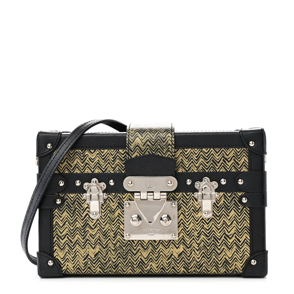 Louis Vuitton Epi Chevron Printed Petite Malle