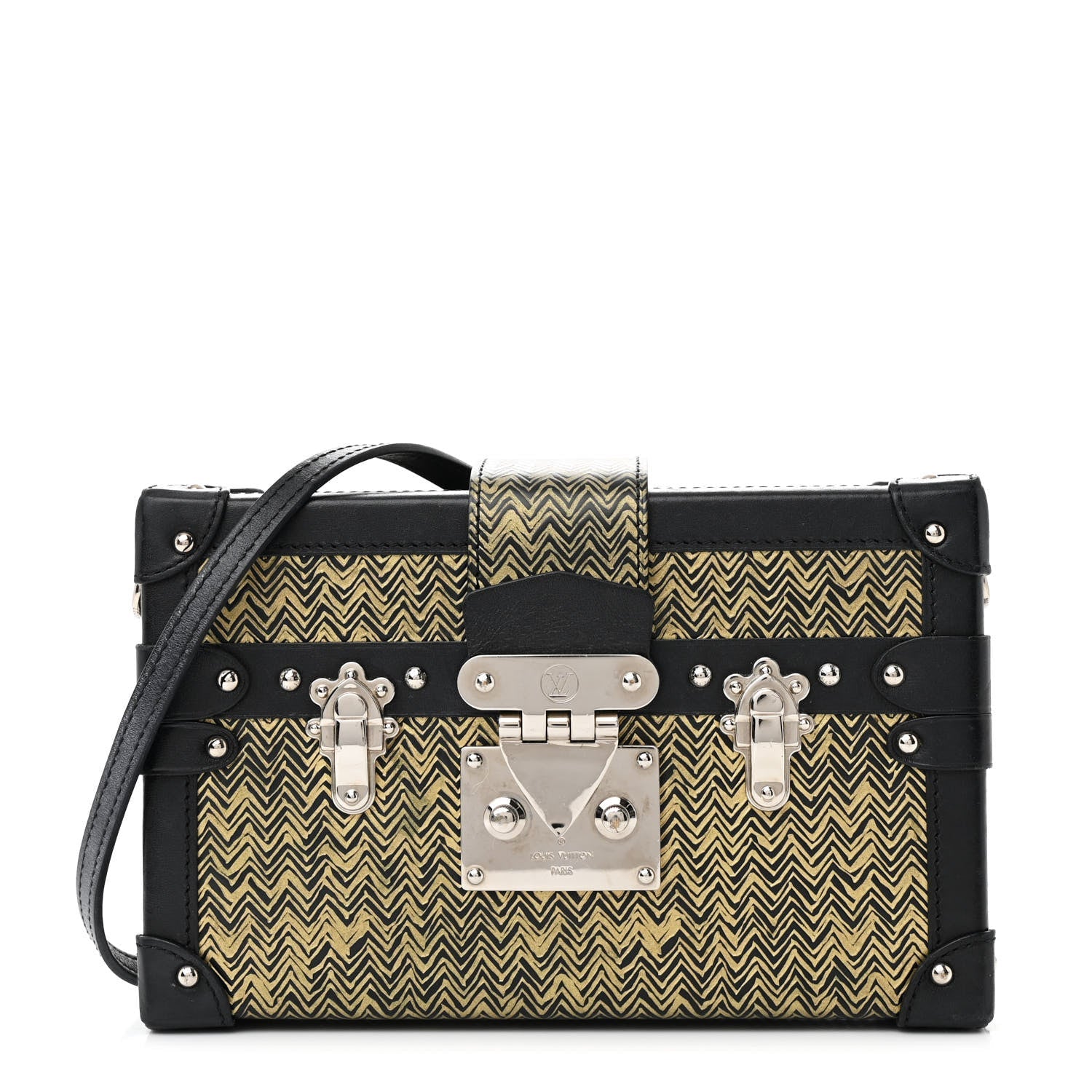 Louis Vuitton Epi Chevron Printed Petite Malle
