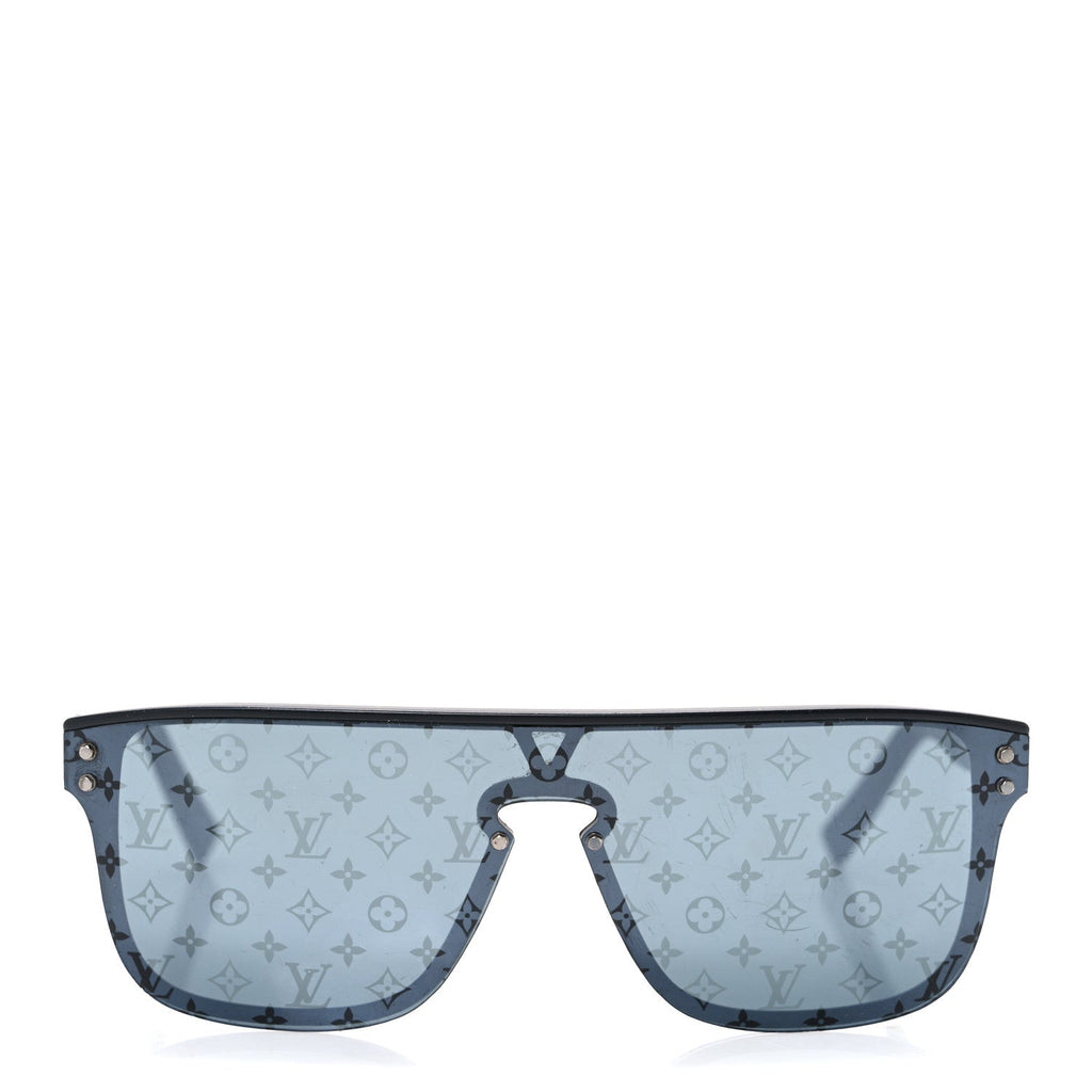 Louis Vuitton Acetate LV Waimea Square Sunglasses Z1082W Black