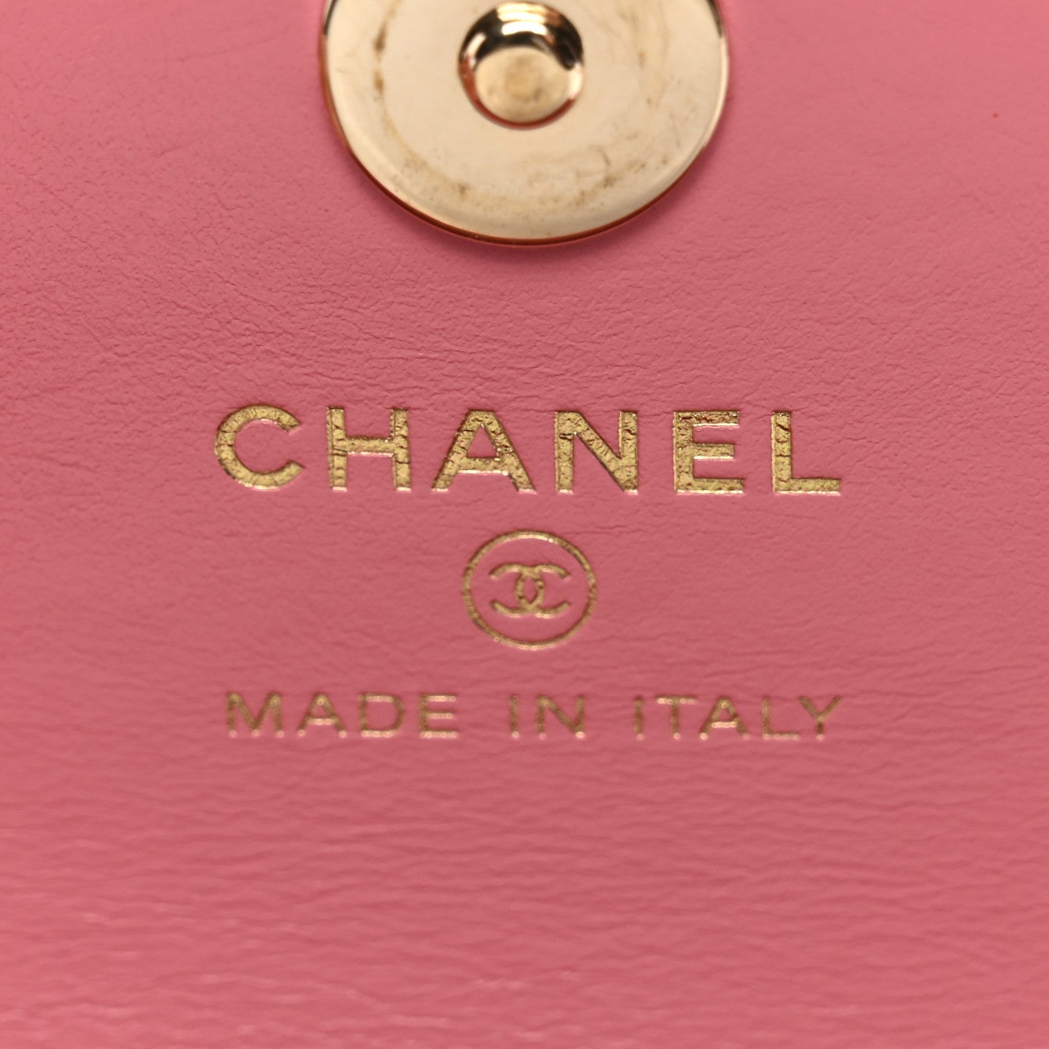 Chanel Tweed Quilted Flap Chain Waist Bag Pink