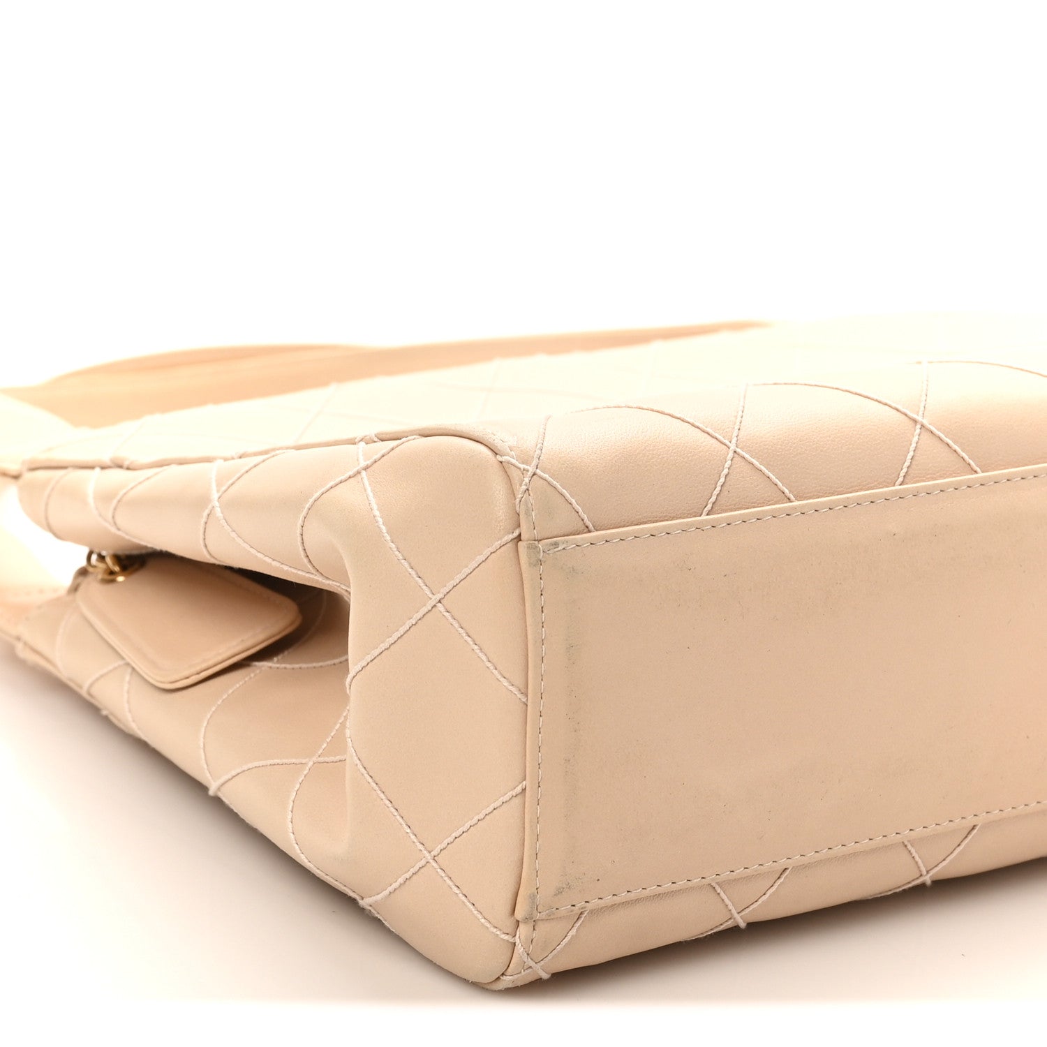 Chanel Calfskin Quilted Small Shopper Pink