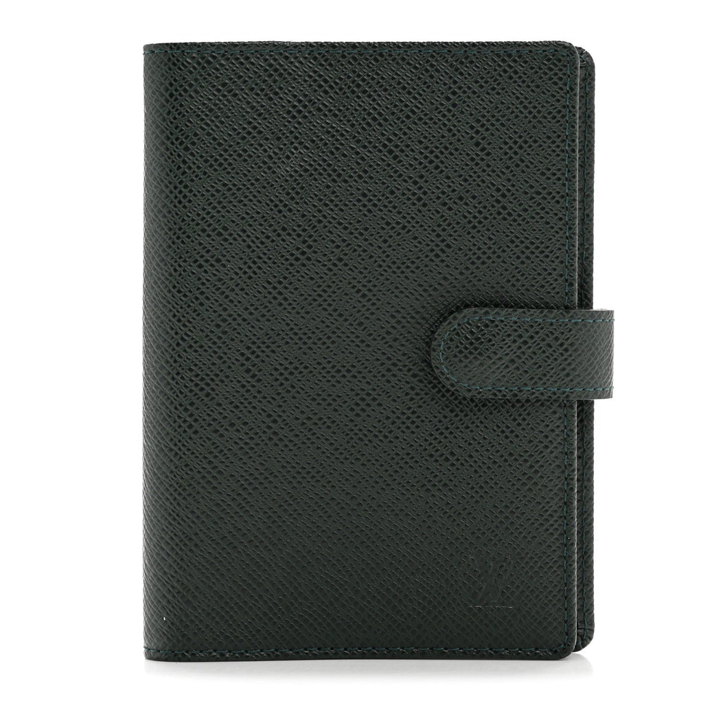 Louis Vuitton Taiga Small Ring Agenda Cover Epicea
