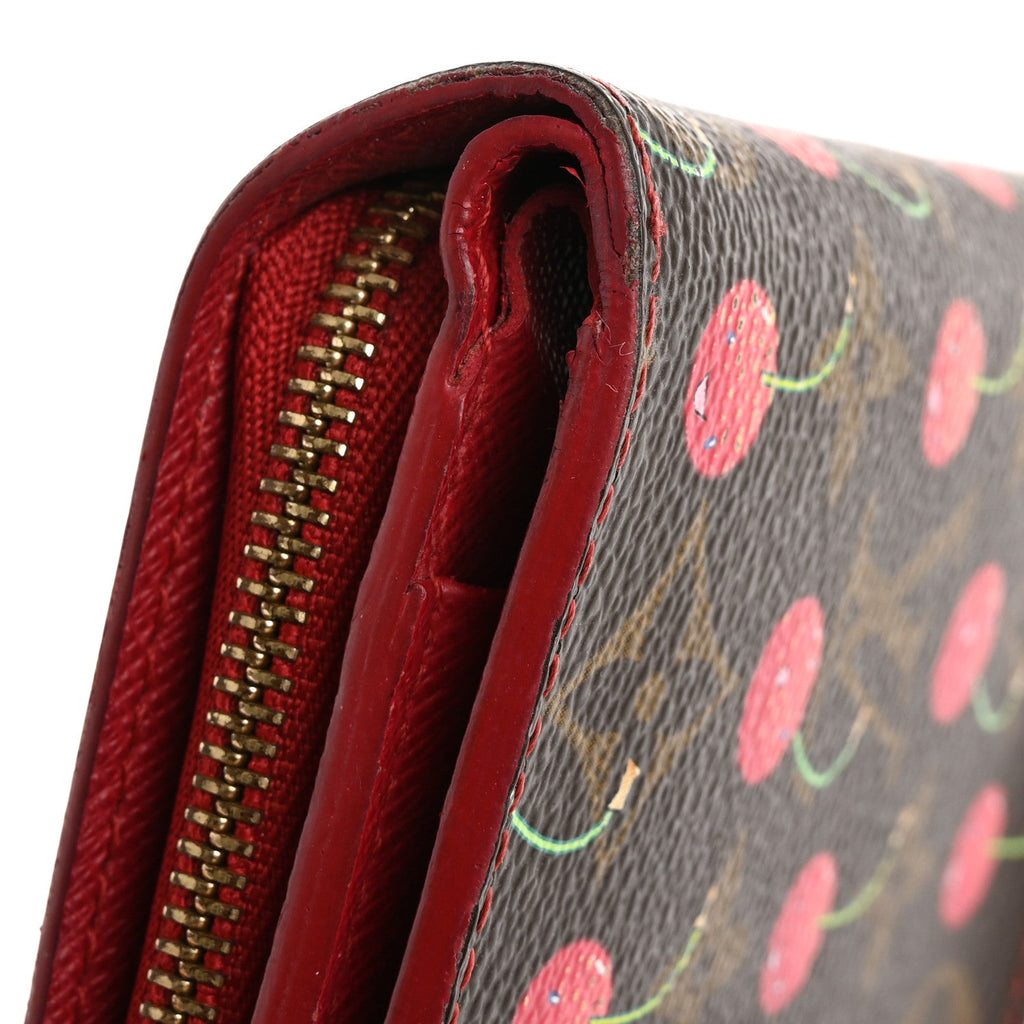Louis Vuitton Monogram Cerises Compact Zippe Wallet