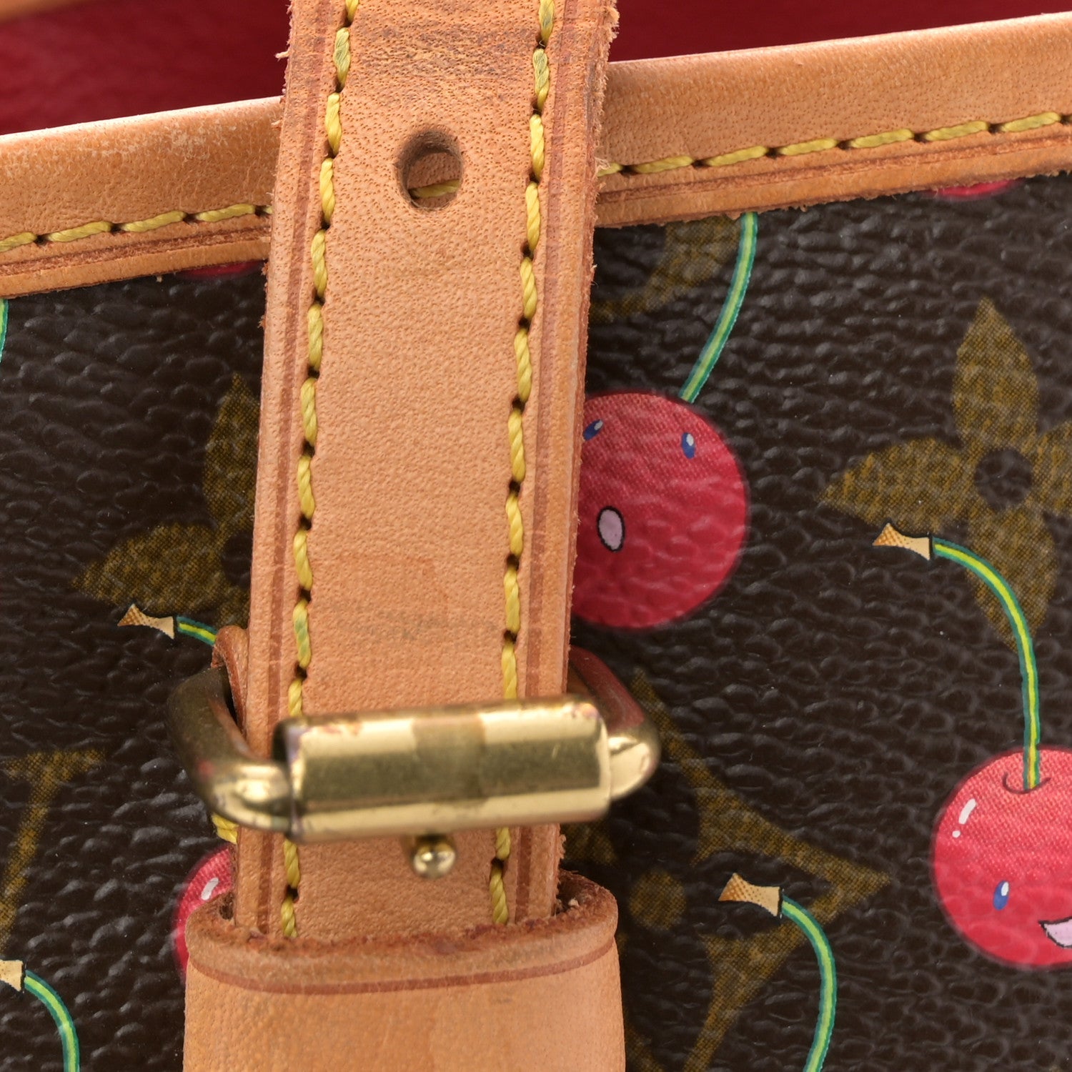 Louis Vuitton Monogram Cerises Bucket Bag
