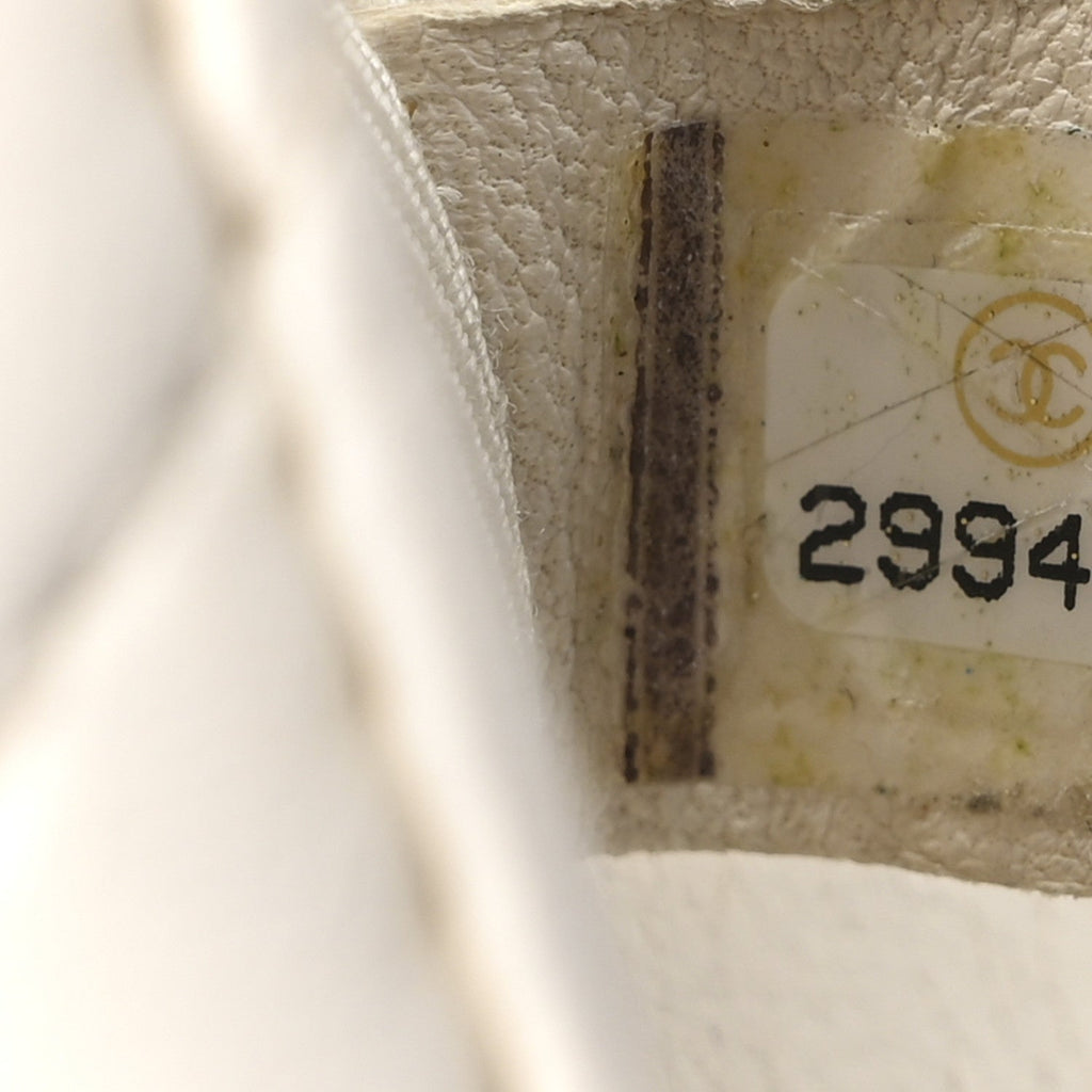 Chanel Lambskin Quilted Small My Precious Flap White