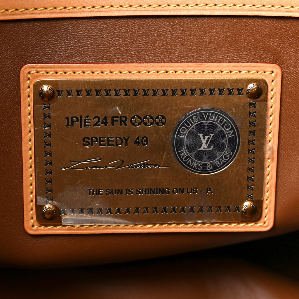 Louis Vuitton Calfskin Monogram Speedy P9 Bandouliere 40 Green