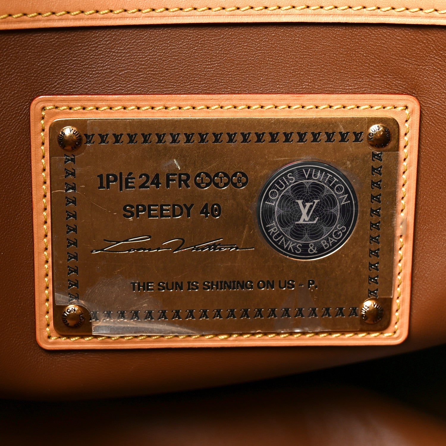Louis Vuitton Calfskin Monogram Speedy P9 Bandouliere 40 Green