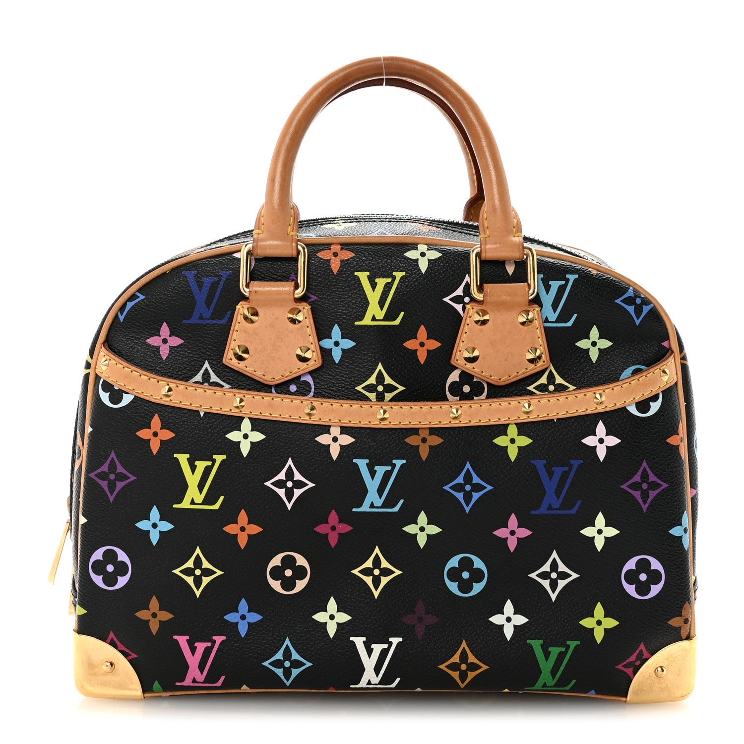 Louis Vuitton Monogram Multicolor Trouville Black