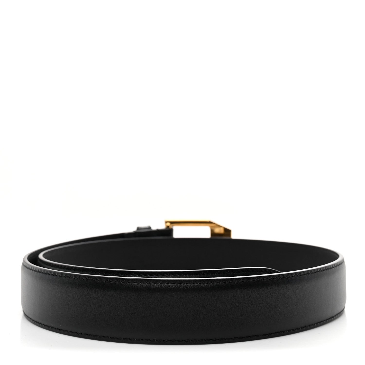 Gucci Selleria Calfskin 30mm Belt 80 32 Black