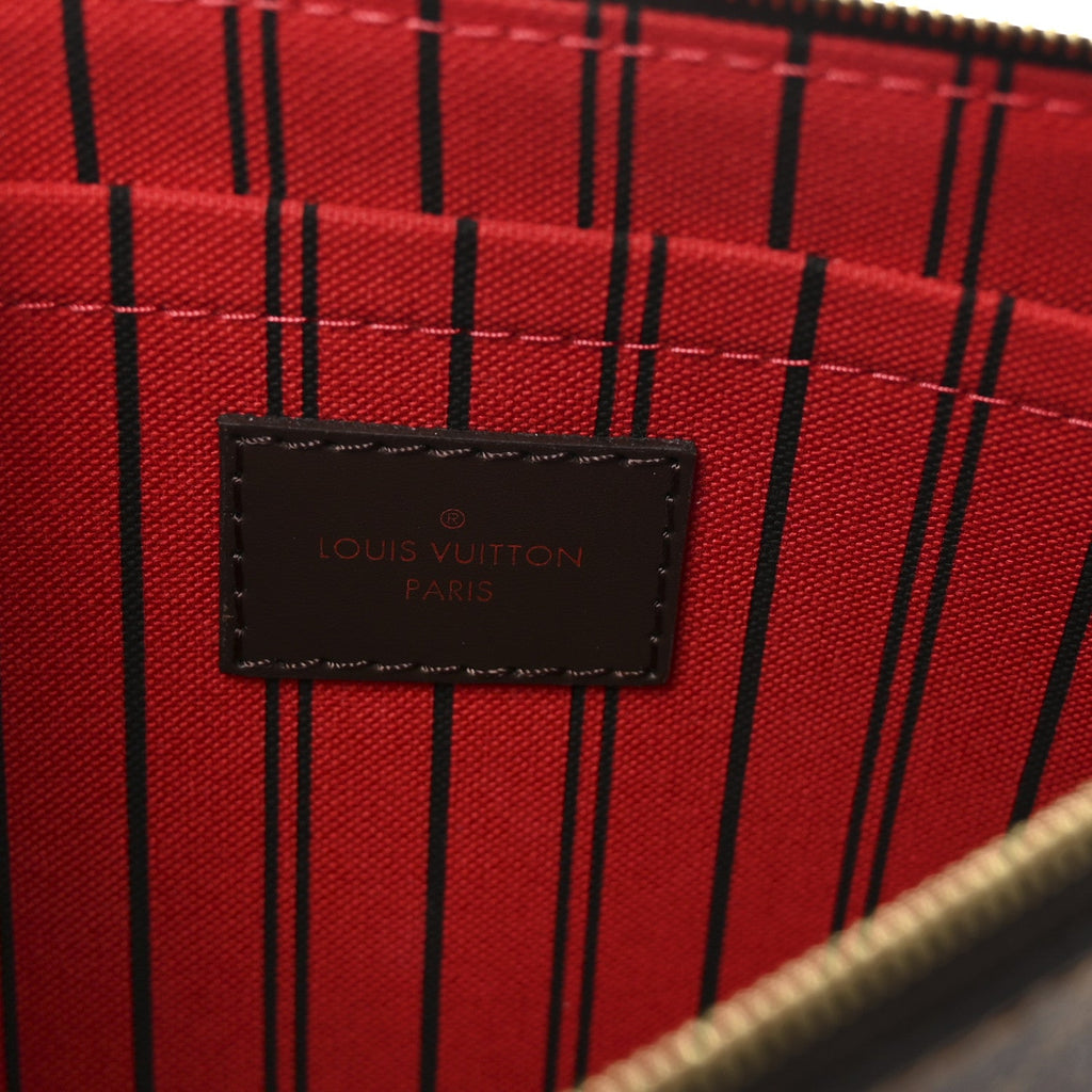 Louis Vuitton Damier Ebene Neverfull MM GM Pochette