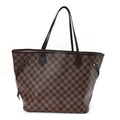 Louis Vuitton Damier Ebene Neo Neverfull MM Rose Ballerine