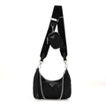 Prada Nylon Re-Edition 2005 Shoulder Bag Black
