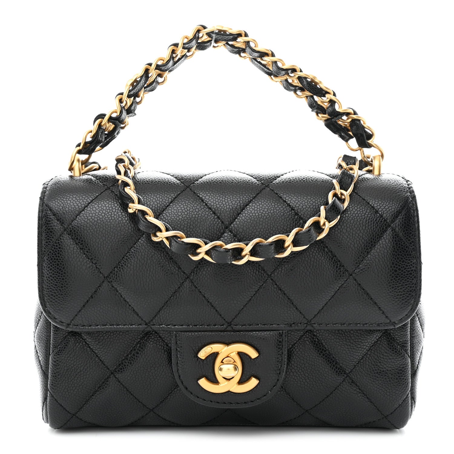 Chanel Caviar Quilted Mini Flap Black