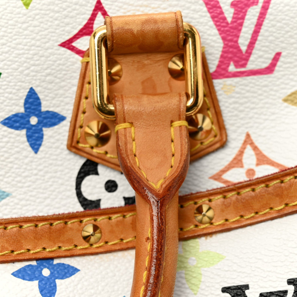 Louis Vuitton Monogram Multicolor Trouville White