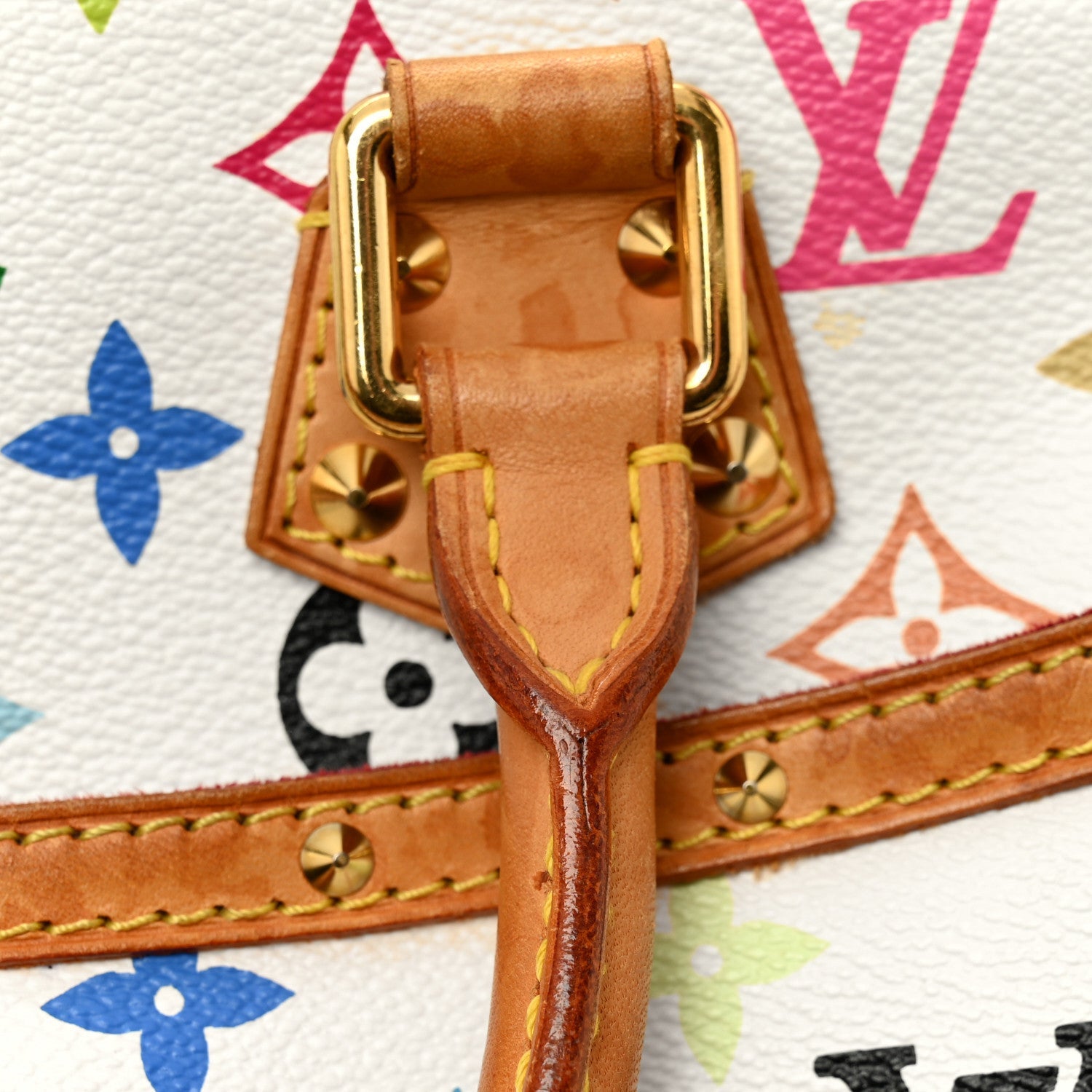 Louis Vuitton Monogram Multicolor Trouville White