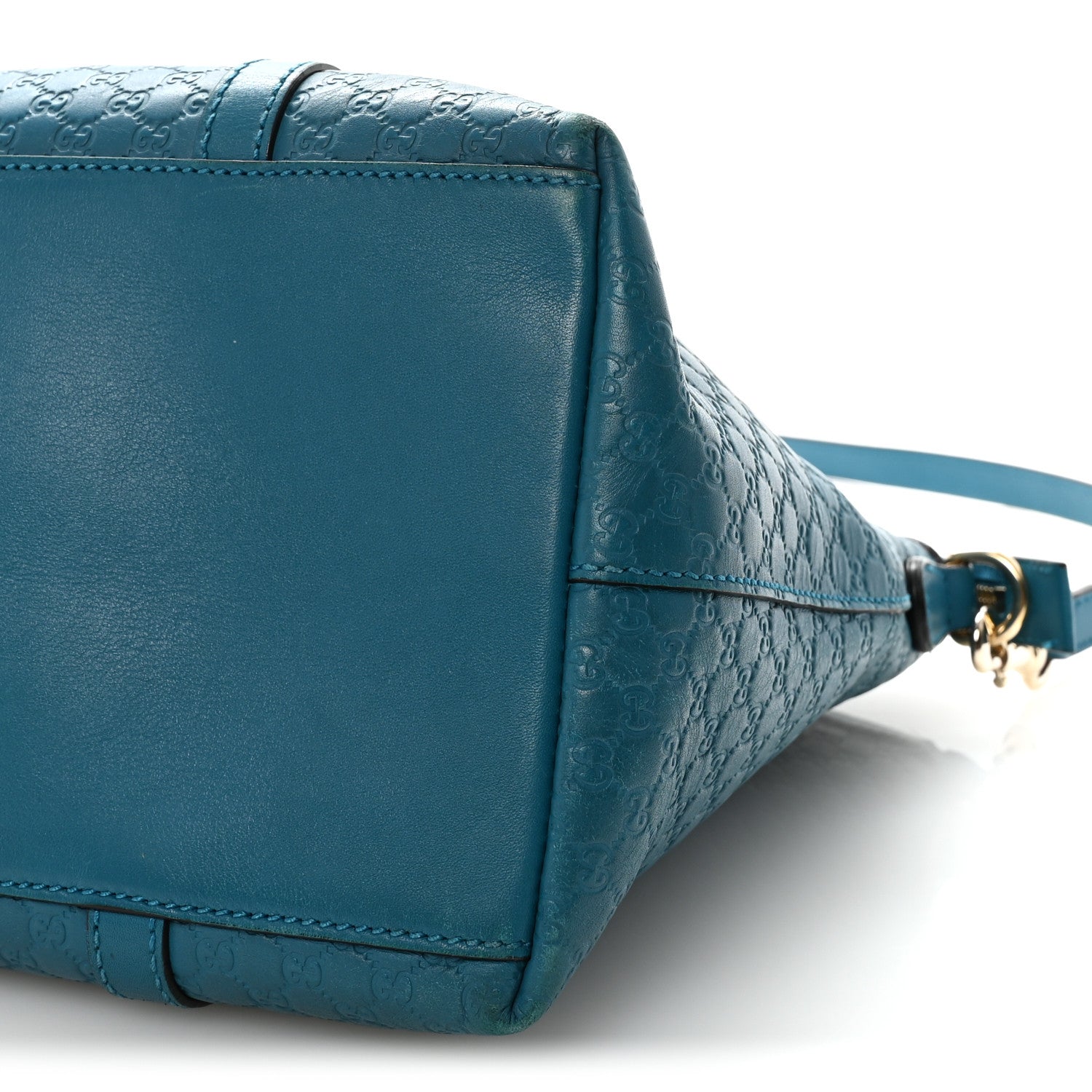 Gucci Soft Microguccissima Dome Satchel Deep Cobalt