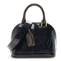 Louis Vuitton Patent Monogram Alma BB Marine