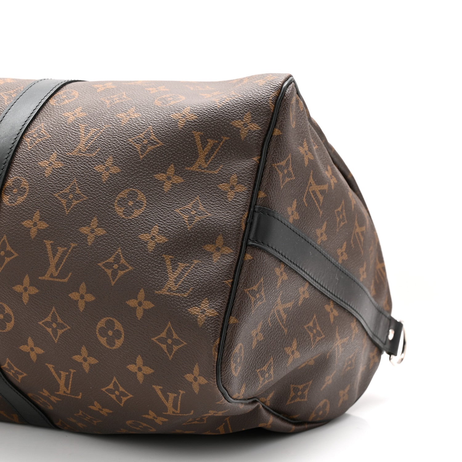 Louis Vuitton Monogram Macassar Keepall Bandouliere 45