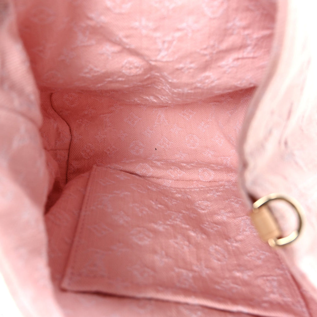 Louis Vuitton Denim Venice Backpack Washed Pink