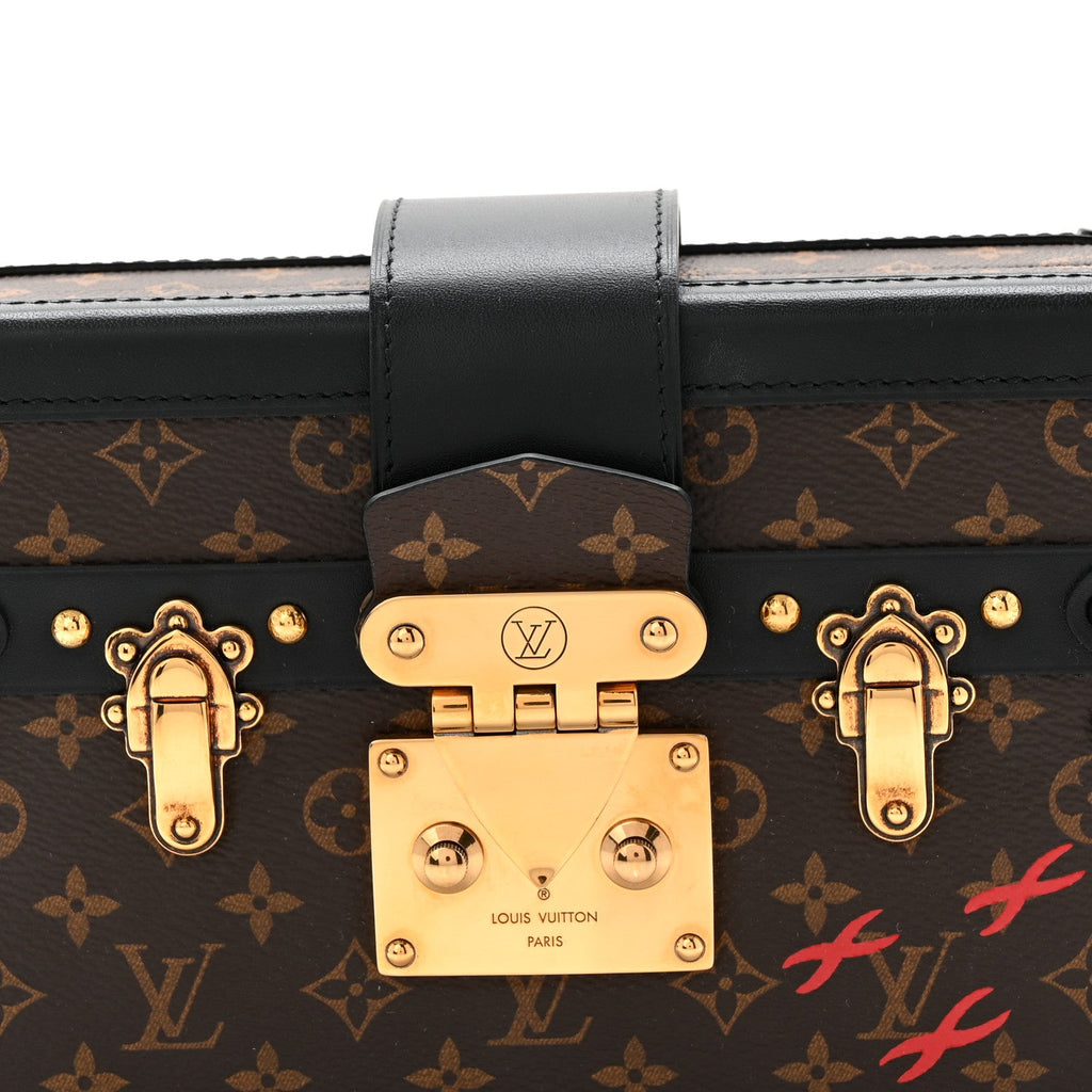 Louis Vuitton Monogram Petite Malle Black