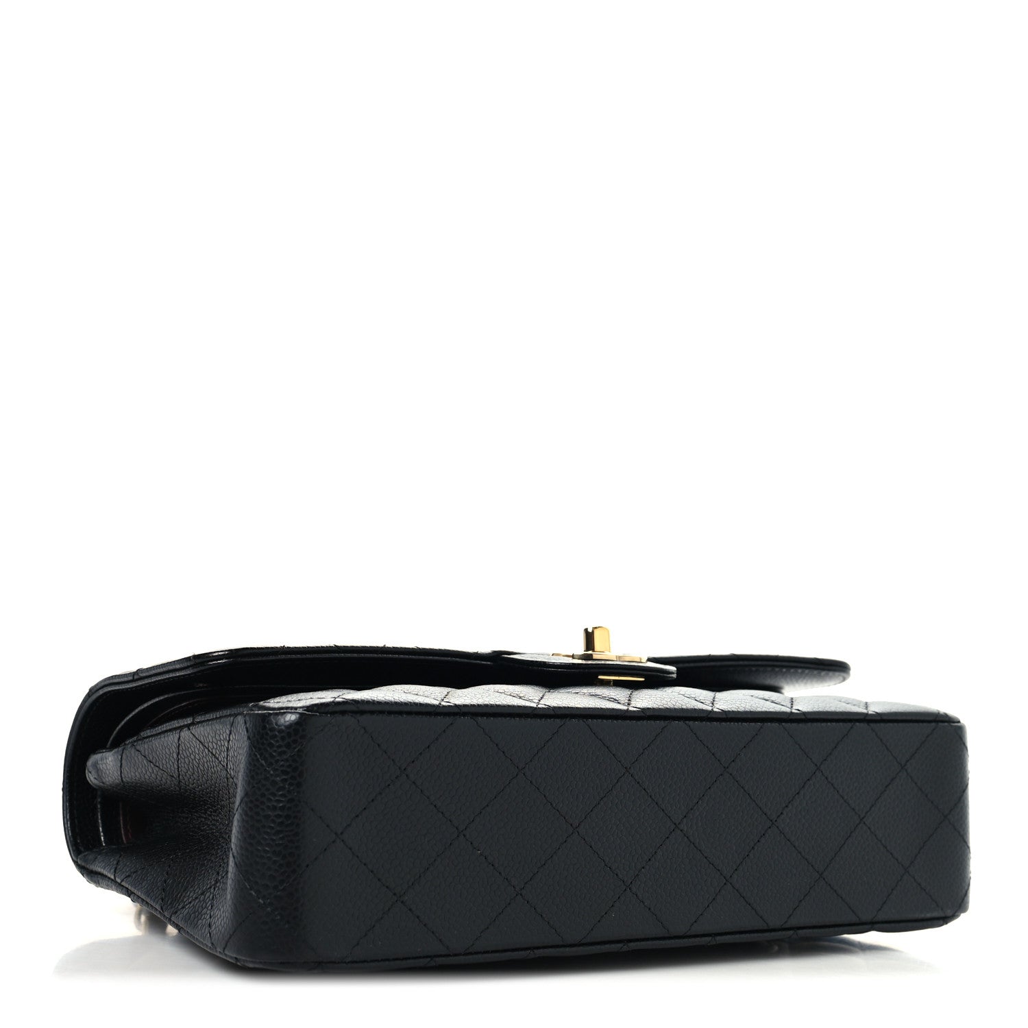 Chanel Caviar Quilted Medium Double Flap Black