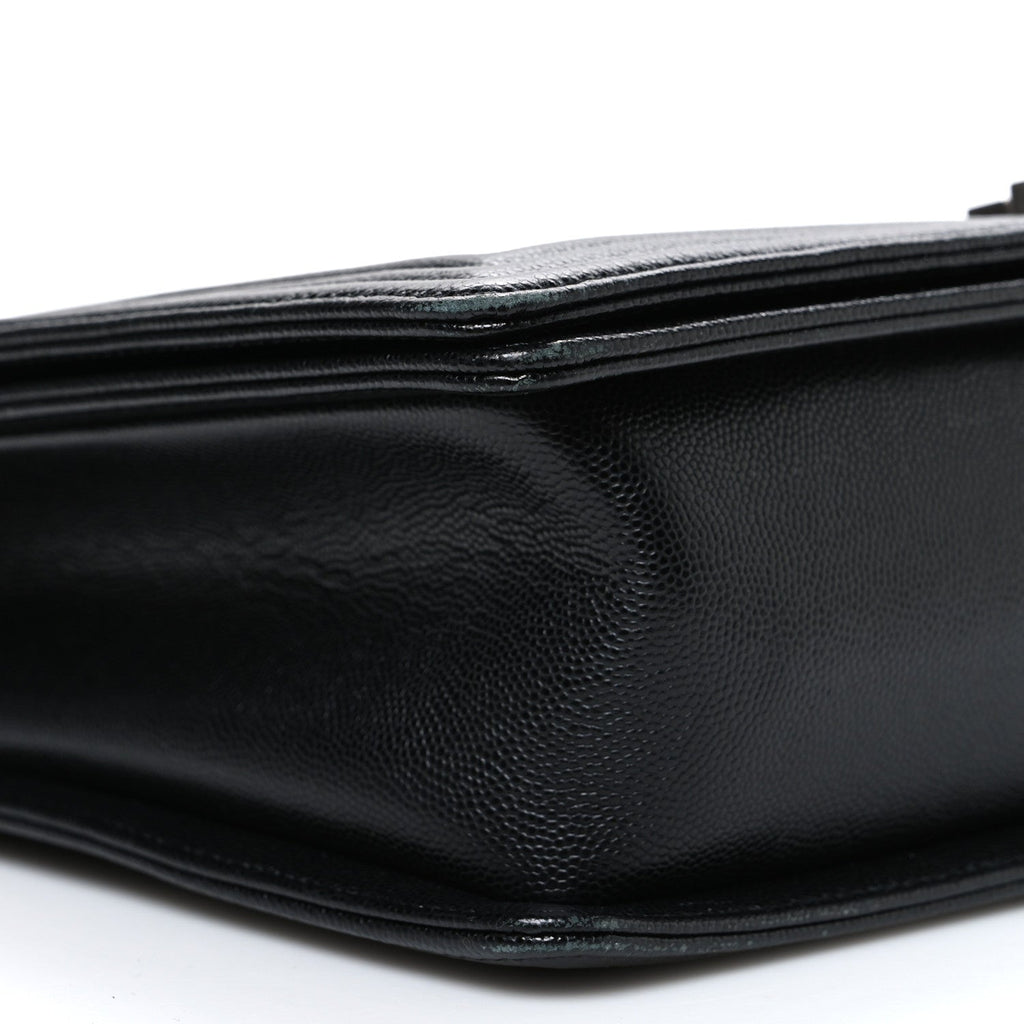 Chanel Caviar Quilted Large Boy Flap Black