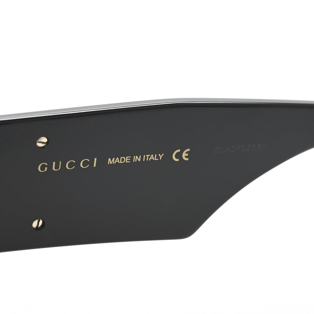 Gucci Acetate Square Frame Sunglasses GG0956S Black