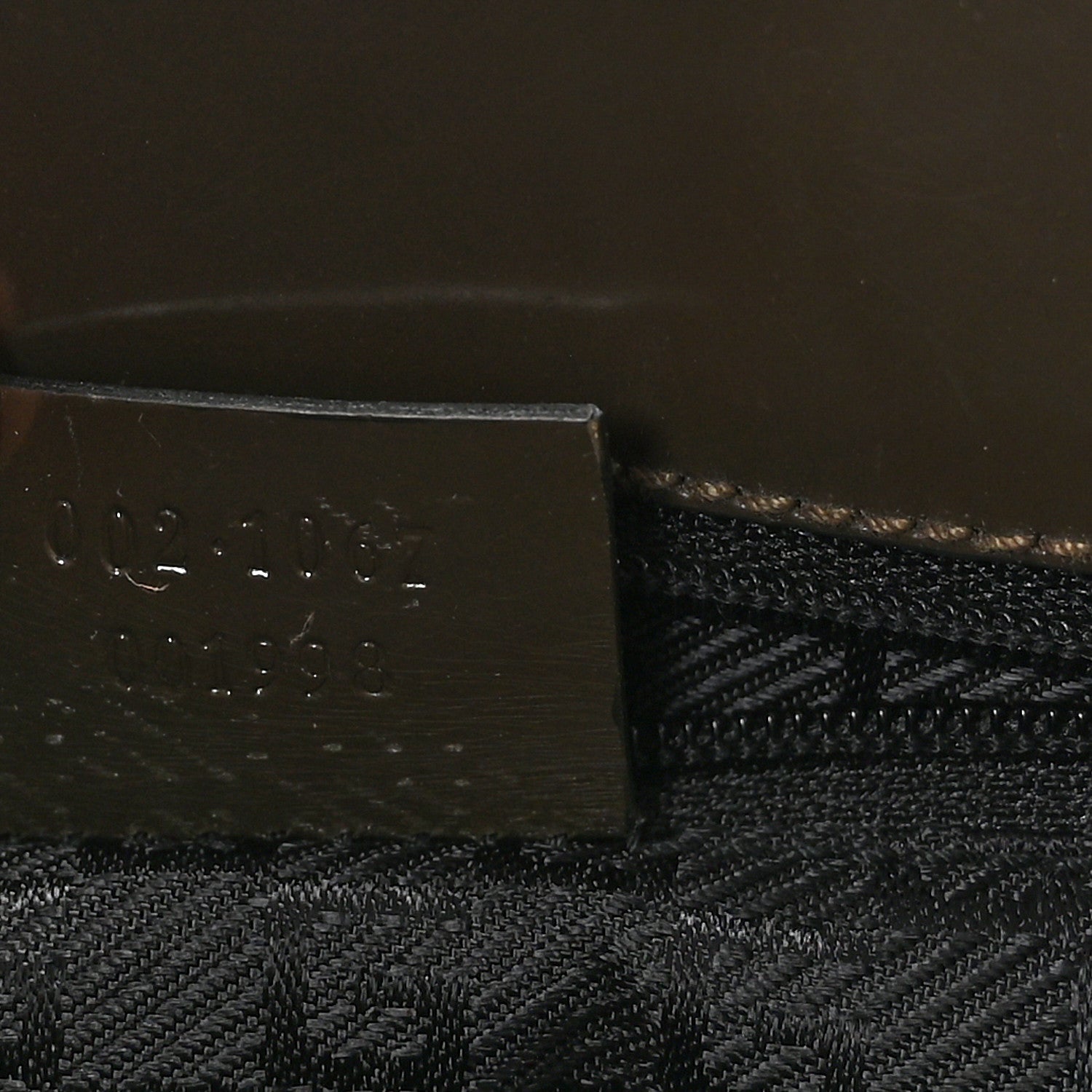 Gucci Patent Bardot Shoulder Bag Olive Green