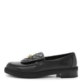 Lambskin Quilted CC Turnlock Loafers 39.5 Black