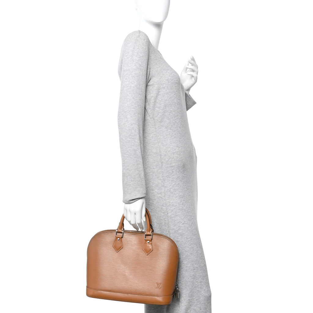 Louis Vuitton Epi Alma PM Cacao